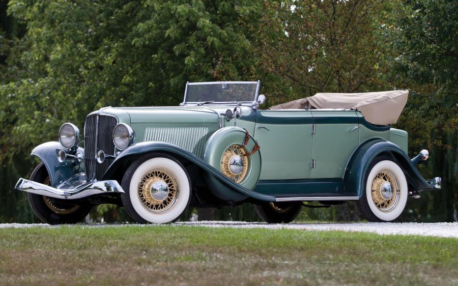 Auburn 8-105 Salon Dual Ratio Convertible Sedan '1933